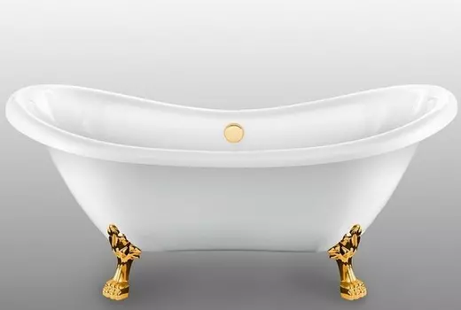 Акриловая ванна Magliezza Julia 175х73, ножки золото