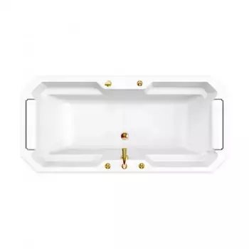 Акриловая ванна Radomir Фернандо 190х90 белая без гидромассажа