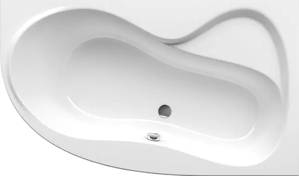 Акриловая ванна Ravak Rosa 150x95 белая правая, без гидромассажа