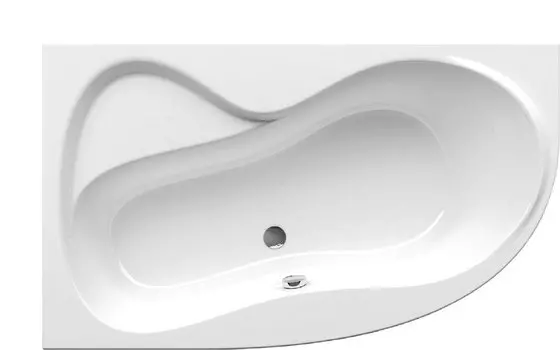 Акриловая ванна Ravak Rosa 160x95 белая левая, без гидромассажа