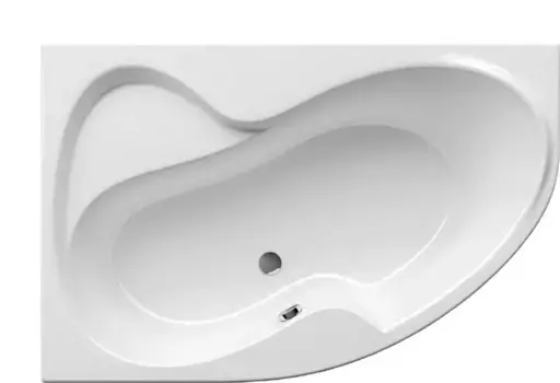 Акриловая ванна Ravak Rosa II 160x105 белая левая, без гидромассажа