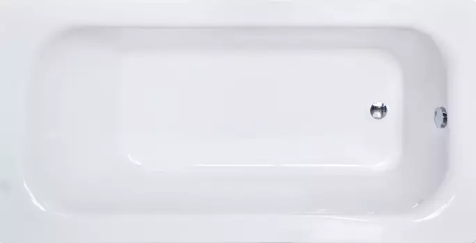 Акриловая ванна Royal Bath Accord 180x90 см, пристенная, белая, с каркасом