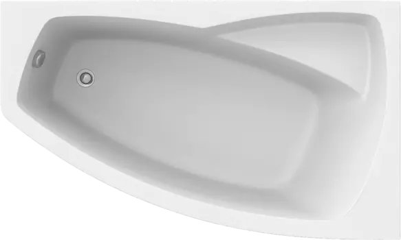 Акриловая ванна STWORKI Монтре 160x95 R, с каркасом