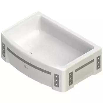 Акриловый поддон Radomir Диана 140х95 белый