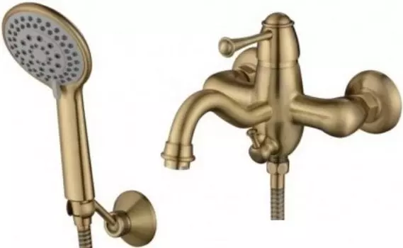 Aksy bagno Bellezza Смеситель для ванны 801 bronze