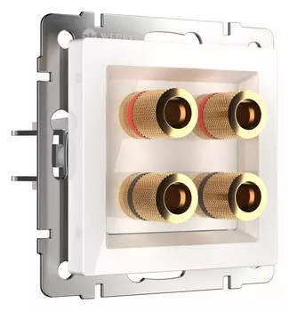 Акустическая розетка Werkel белая W1185001 4690389155536