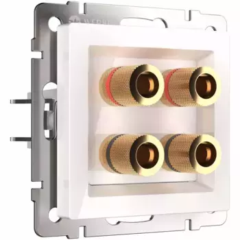 Акустическая розетка Werkel белая W1185001 4690389155536