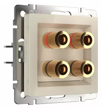 Акустическая розетка Werkel слоновая кость W1185003 4690389155826