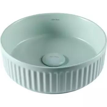 Allen Brau 4.11032.MT FANTASY Раковина Line керамическая накладная без перелива 360 мм мятный (315910)