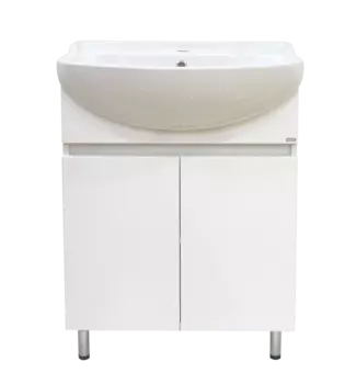 Тумба под раковину Misty Амур 60 Э-Аму01060-021Н белая