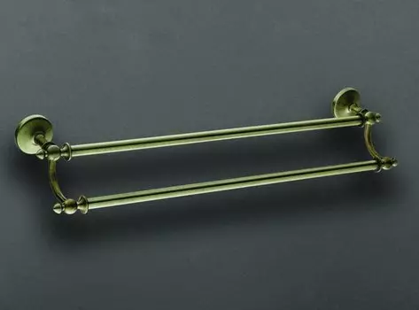 Полотенцедержатель двойной Art&Max Antic AM-E-2648AL хром