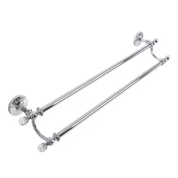 Полотенцедержатель двойной Art&Max Antic Crystal AM-E-2648SJ-Do золотой