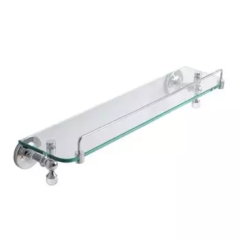 Стеклянная полка Art&Max Antic Crystal AM-E-2682SJ-Br бронзовая