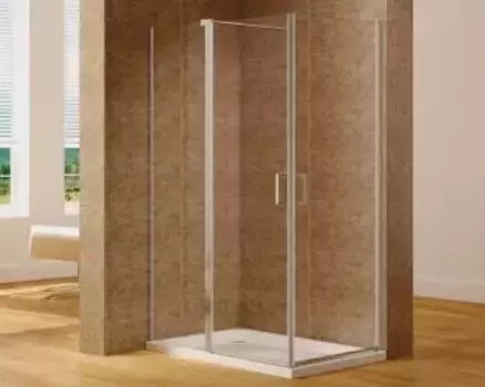 Aquanet Cinetic, Душевое ограждение дверь + дверь 1200х900мм, хром, 6мм (254238)