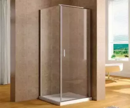 Aquanet Cinetic, Душевое ограждение дверь х боковое стекло 800х900мм, хром, 6мм (254232)