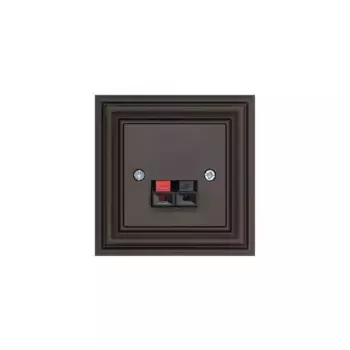 Аудиорозетка Liregus Retro коричневый омбре 29-040