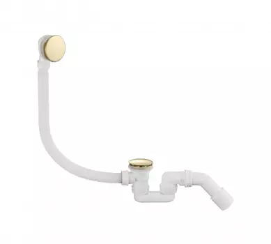 Автоматический сливы-перелив для ванны Grocenberg GB230GO Золото