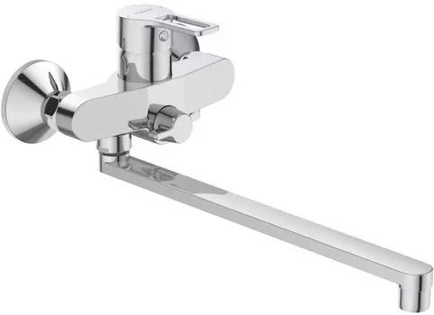 BA400AA HYPE Настенный смеситель для ванны/душа, с длинным изливом 320 мм