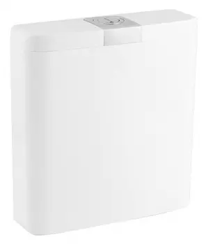 Бачок для унитаза Azario 37.5х11.5 пластиковый, белый (AZ-214)