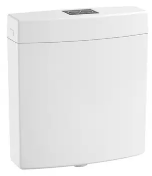 Бачок для унитаза Azario 38.5х12 пластиковый, белый (AZ-210)