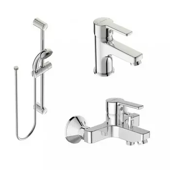 BD127AA комплект смесителей VIDIMA UNO (BA234AA+ BA322AA+BA187AA)