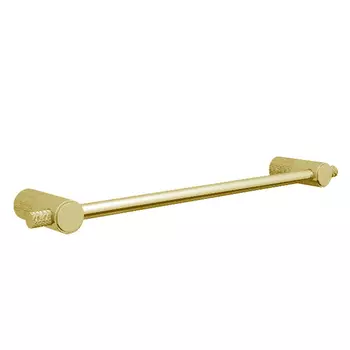 BERTOCCI Easy Полотенцедержатель с бумагодержателем 49 см, отделка "тысяча строк", правая версия, цвет золото Снято с пр-ва