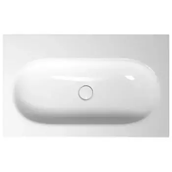 BETTE COMODO Раковина встраиваемая на столешницу 600495120 мм, без отв под смес.и перел. с крепл. в компл.цвет белый