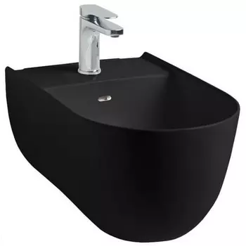 Биде подвесное Artceram The one 52х35 черный, матовый (THB001 17;00)