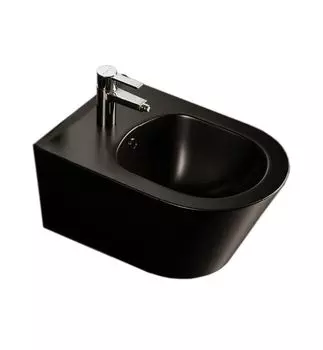 Биде подвесное Boheme Avva черный матовый
