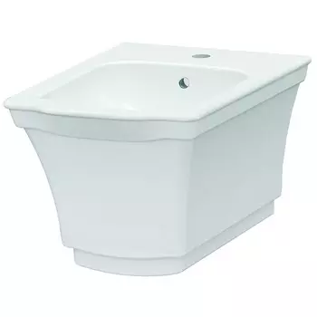 Биде подвесное Boheme Hermitage белое глянцевое