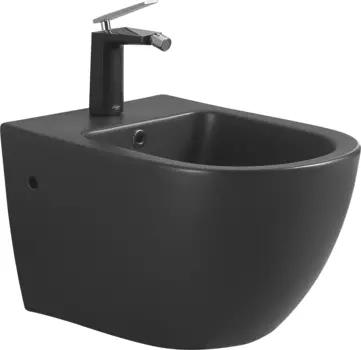 Биде подвесное Boheme Nero черный матовый
