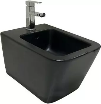 Биде подвесное Ceramalux NS5370-18 черный матовый