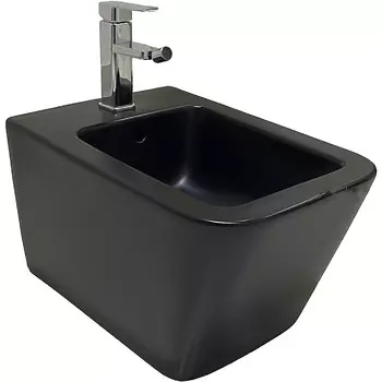 Биде подвесное Ceramalux NS5370MB черный матовый