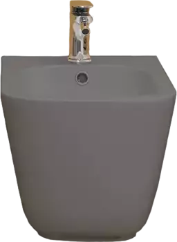 Биде подвесное Kerasan Tribeca серый матовый (512589)