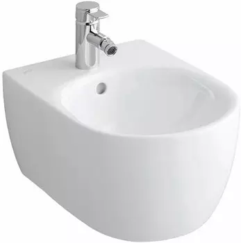 Биде подвесное стандартное, цвет: белый