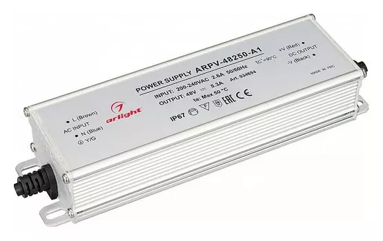 Блок питания Arlight ARPV-48250-A1 48V 254W IP67 034694