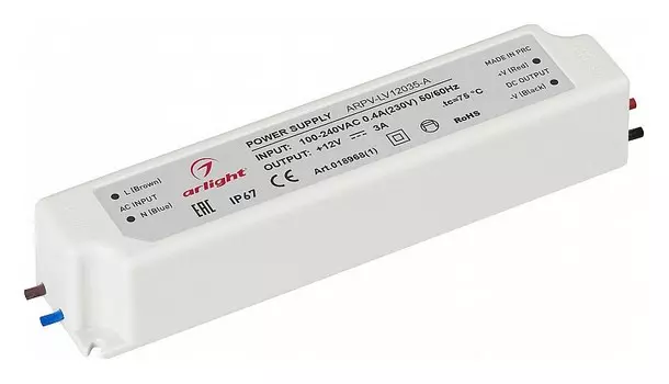 Блок питания Arlight ARPV-LM35 12V 36W IP67 3A 018968(1)