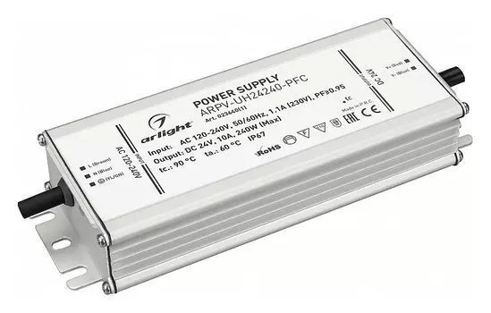 Блок питания Arlight ARPV-UH24240-PFC 24V 240W IP67 023640(1)