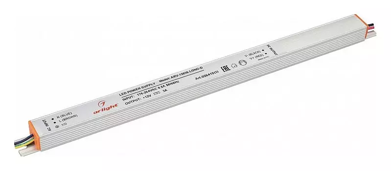 Блок питания Arlight ARV-12036-Long-D 12V 36W IP20 3A 026419(1)