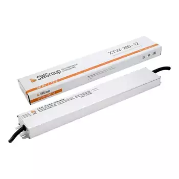 Блок питания SWG 12V 200W IP67 16,6A XTW-200-12 003071