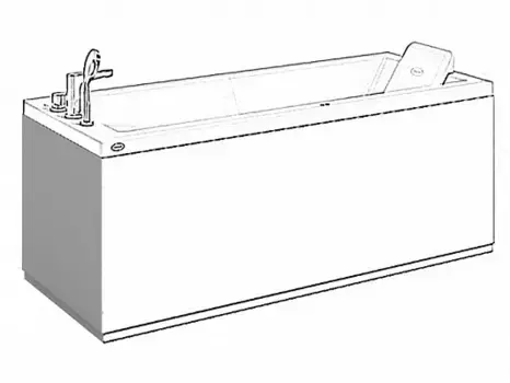 Боковая панель для ванн Jacuzzi 75 белая