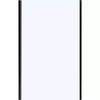Боковая панель Vincea Slim Soft 100 черная стекло прозрачное