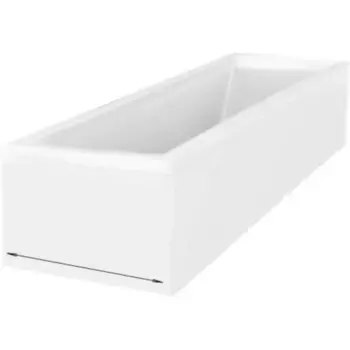 Боковой экран для ванны Excellent 120х65 белый