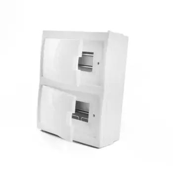 Бокс настенный STEKKER EBX50-3/16-20 16 модулей, белый, пластик, серия Standart