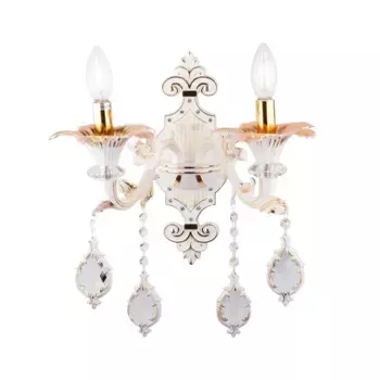 Бра AM Group CLEOPATRA AP2 WH+GL