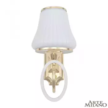 Бра Arte Milano Florentia-2387 302387/1W Wh/Gd
