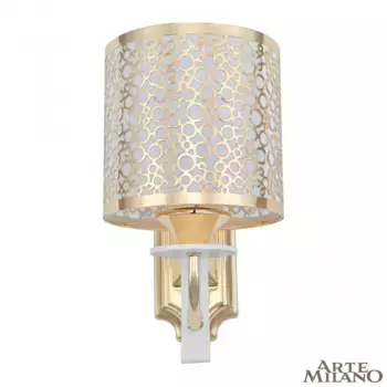 Бра Arte Milano Florentia-6067 306067/1W Wh/Gd