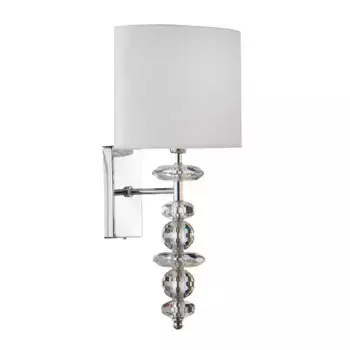 Бра Crystal Lux ARMANDO AP1.2 CHROME