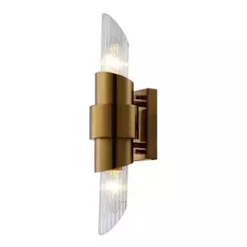 Бра Crystal Lux Justo AP2 Brass