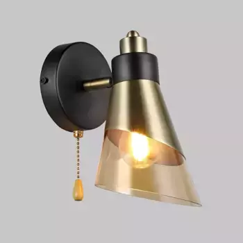 Бра IMEX MD.51902-1-W-BK+AB